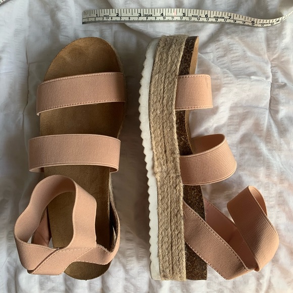 steve madden platform sandals dupe